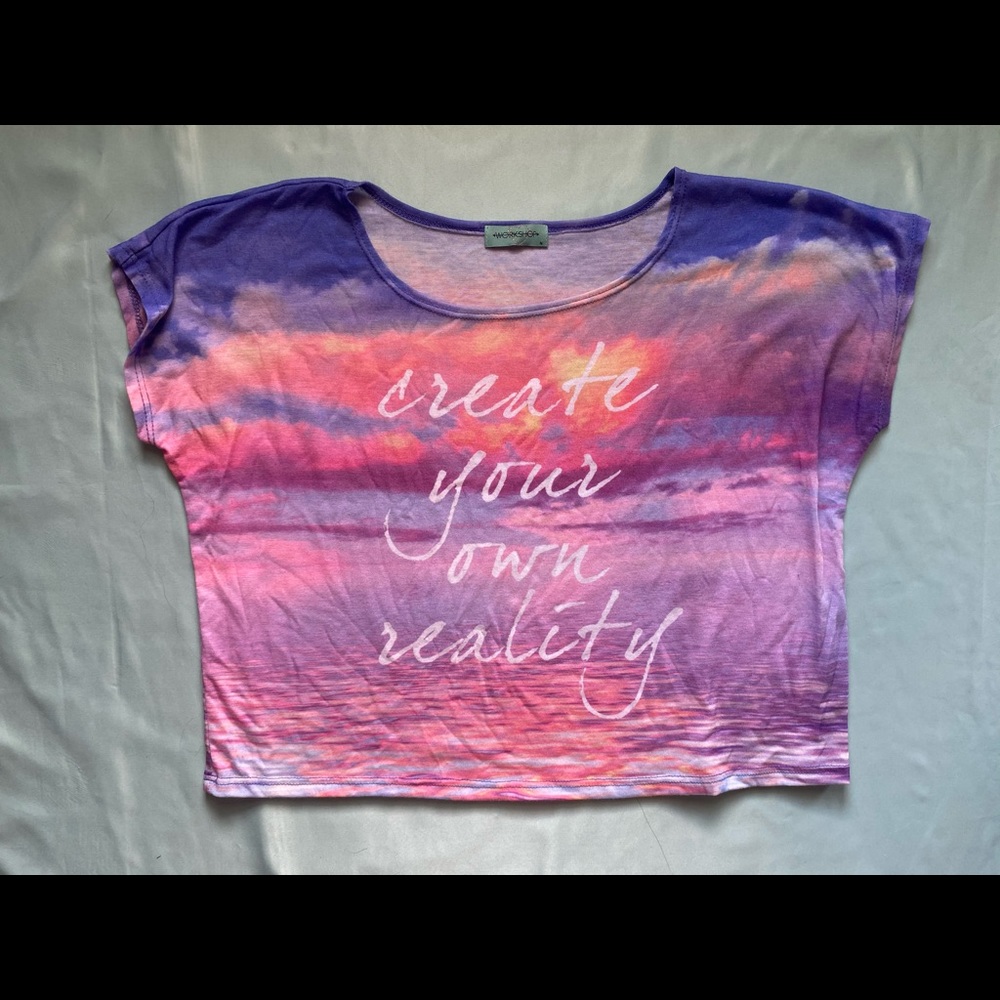 Sunset Crop Top